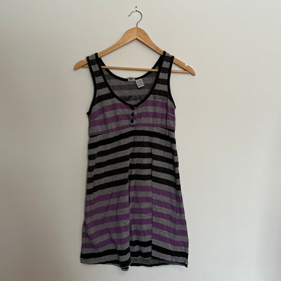 Billabong. Swim Cover-up. Purple, Black Grey Color. Size Small. Womens. - Picture 2 of 7